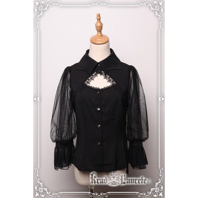 Krad Lanrete Transilvania Moonlight Bat Collar Blouse(Leftovers)